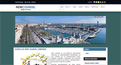 Desktop Screenshot of newcounsel.org