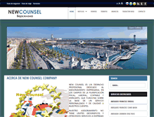 Tablet Screenshot of newcounsel.org